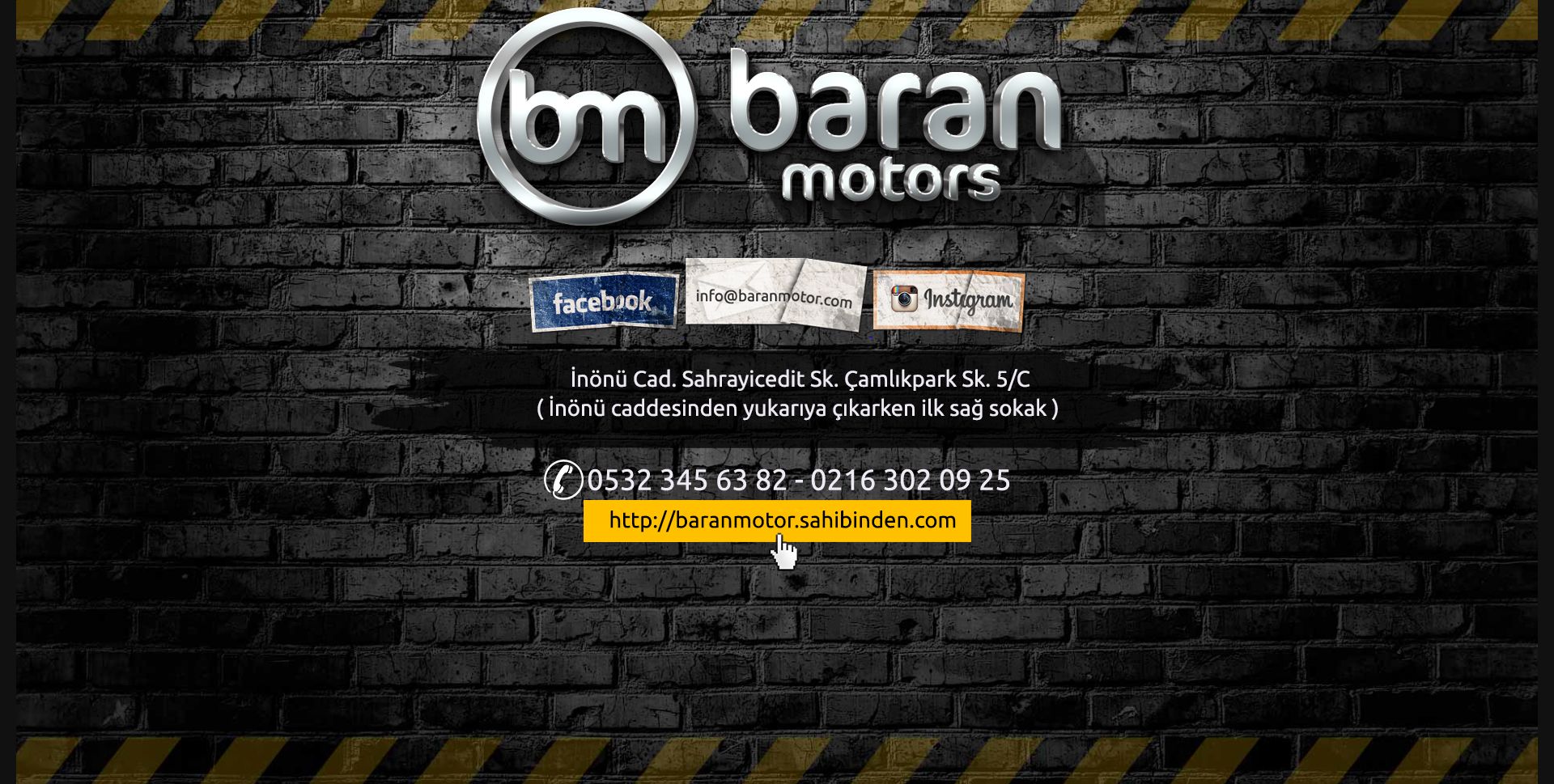 Baran Motors İstanbul Web Tasarım